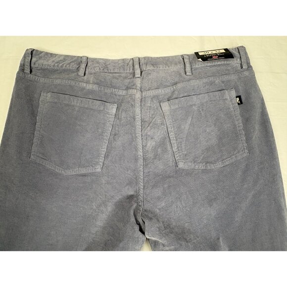 NWT Vineyard Vines Classic Fit 5 Pocket Corduroy Pants Men’s 40x32 Blue Stretch - Picture 3 of 13